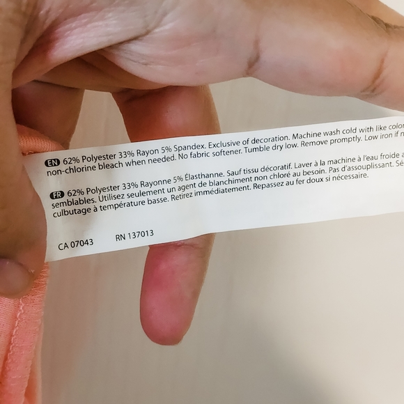 Marika Pink Short Sleeve Tee for Yoga Scoop Neck Top - Picture 4 of 6